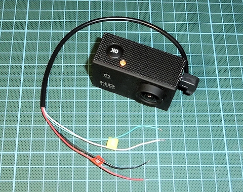 SJ4000 Action Cam mit Live-out-Kabel