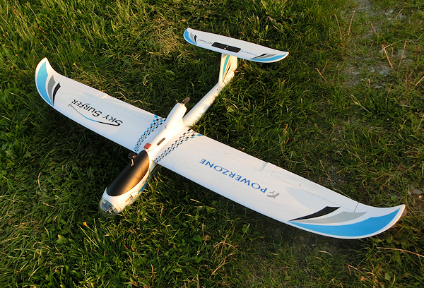 Skysurfer FPV mit T-Leitwerk